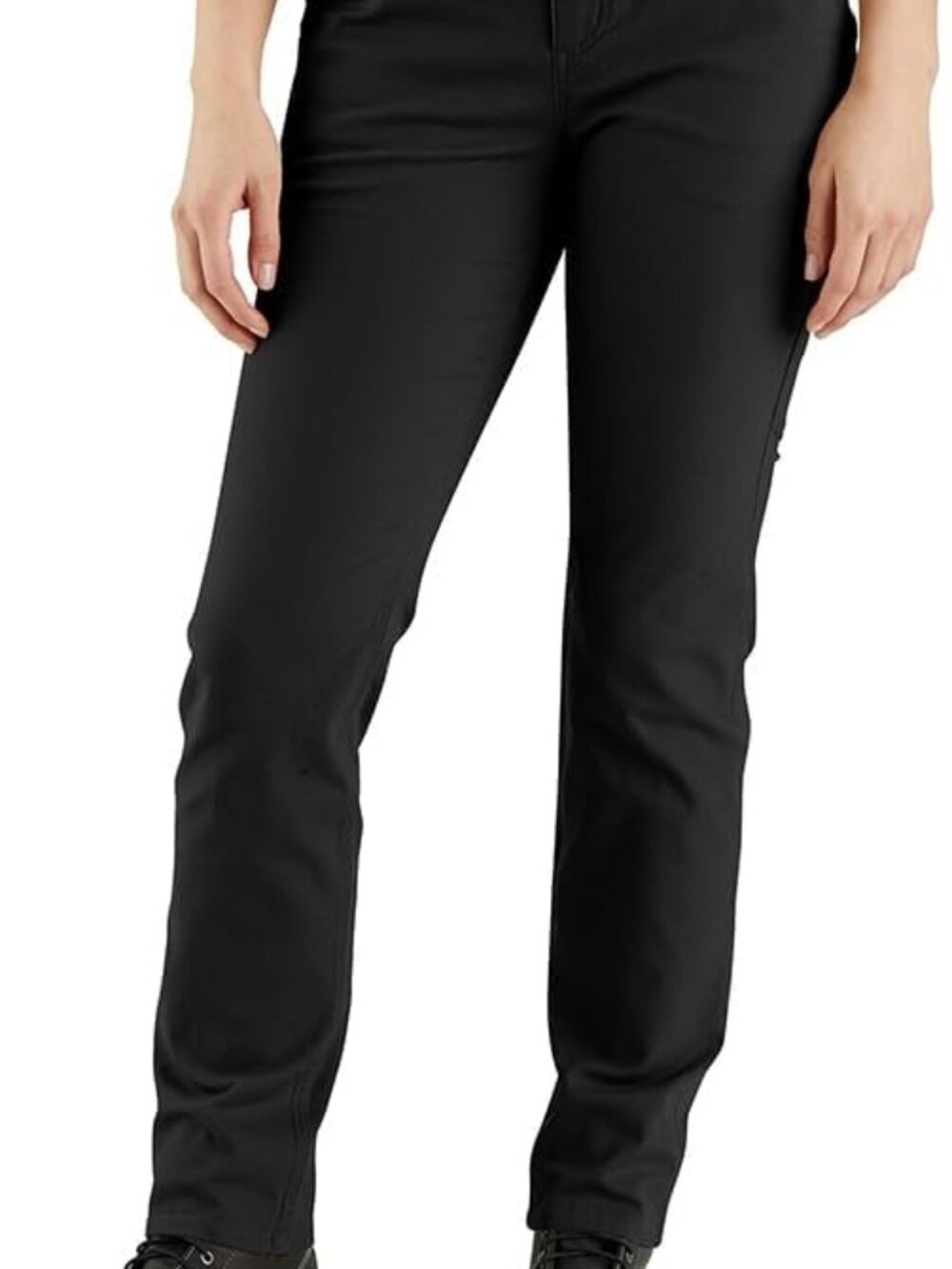 NWT Carhartt The Essential Canvas Work Pants Black 10